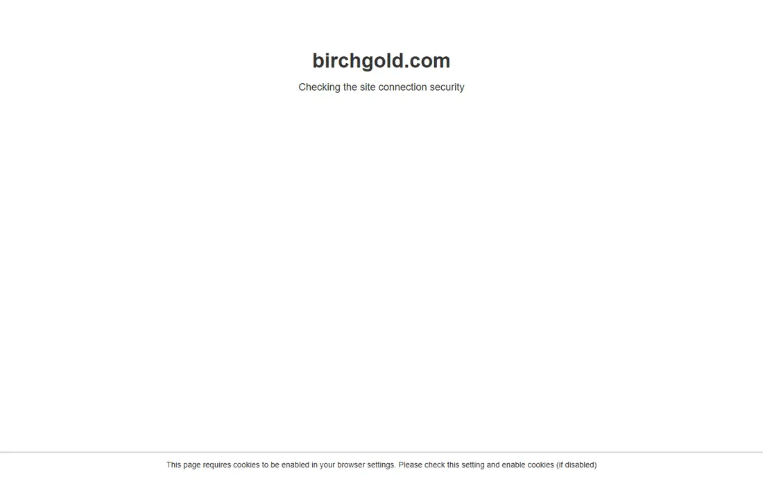 Birch Gold Group homepage