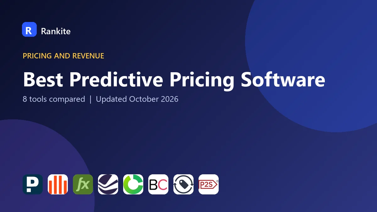 Best Predictive Pricing Software in 2026: 8 Tools Compared