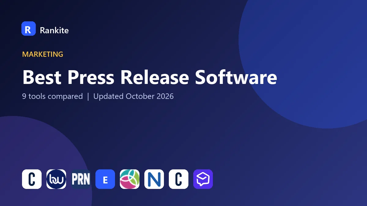 Best Press Release Software in 2026: 9 Tools Compared