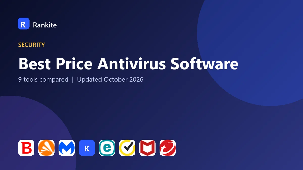Best Price Antivirus Software in 2026: 9 Tools Compared on Value