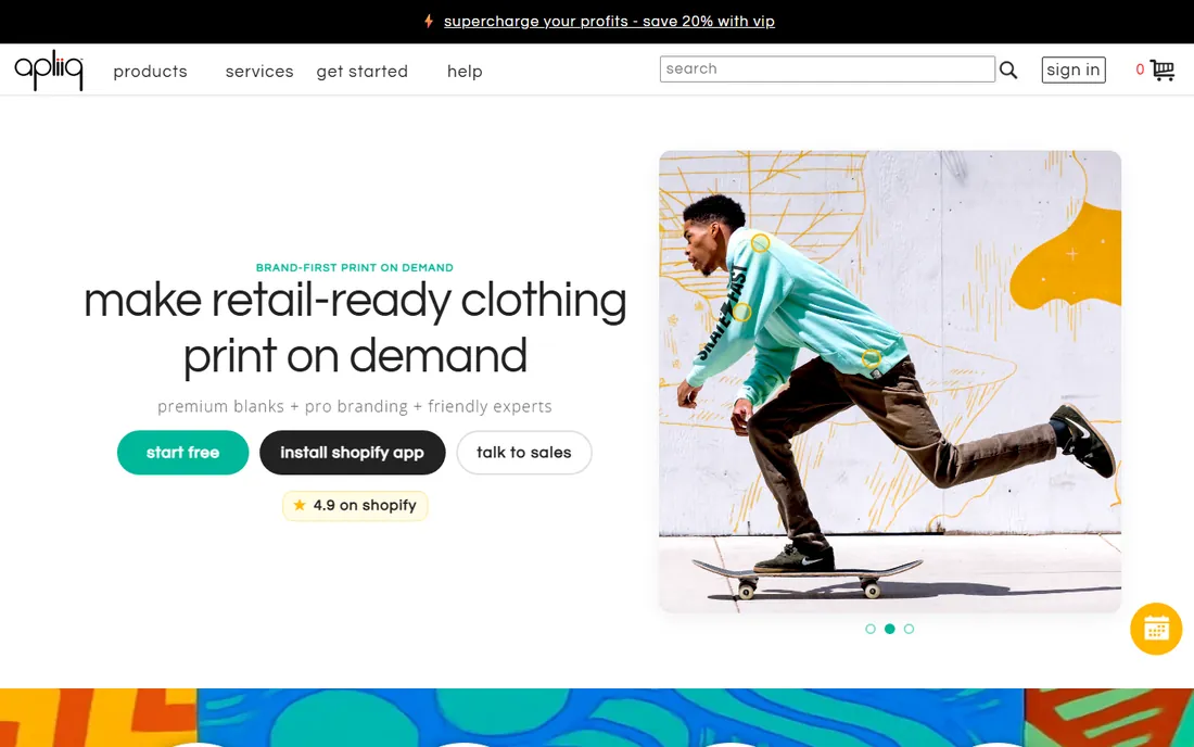Apliiq homepage