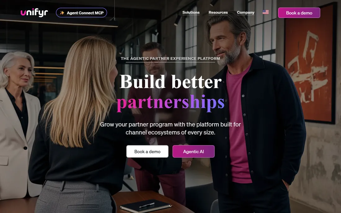 Unifyr homepage