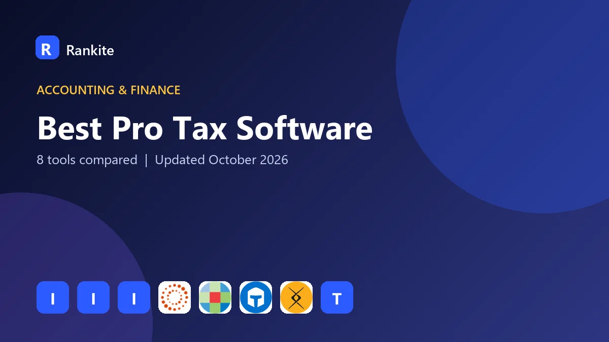 Best Pro Tax Software: 8 Tools Compared
