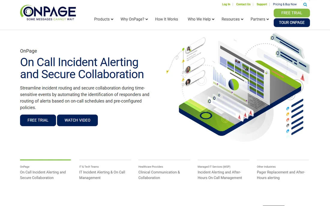OnPage homepage