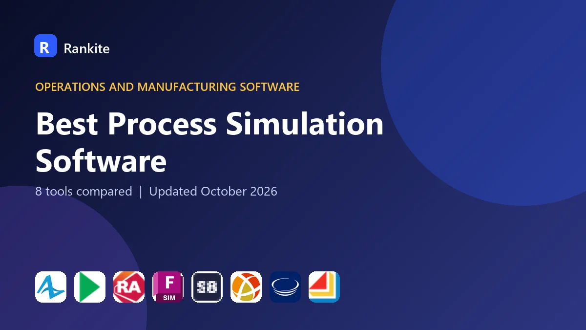 Best Process Simulation Software: 8 Tools Compared