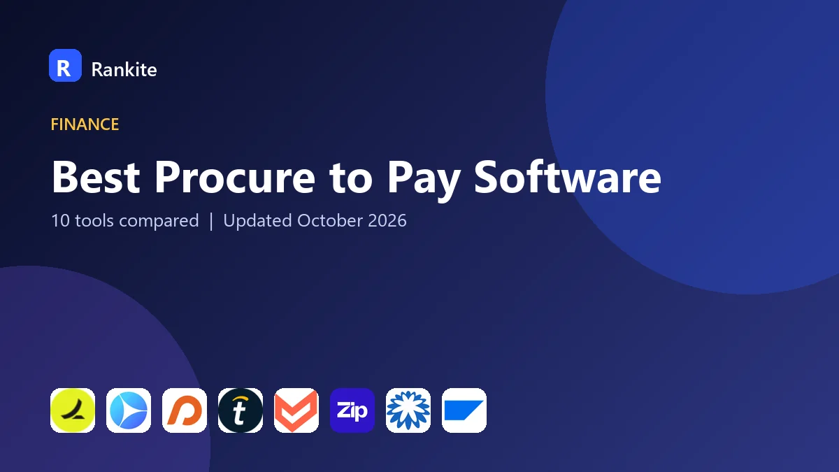 Best Procure to Pay Software in 2026: 10 Tools Compared