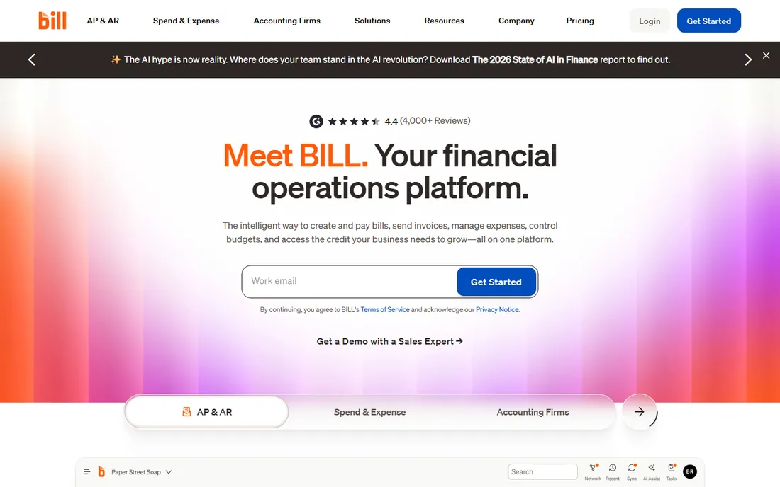 BILL homepage