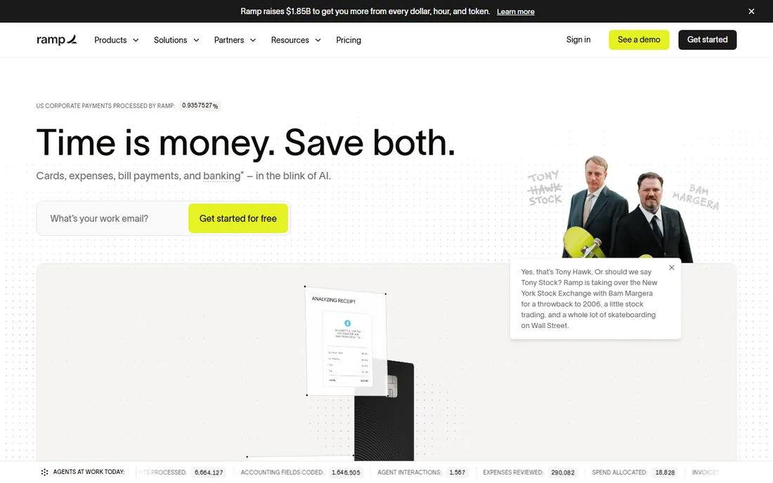 Ramp homepage