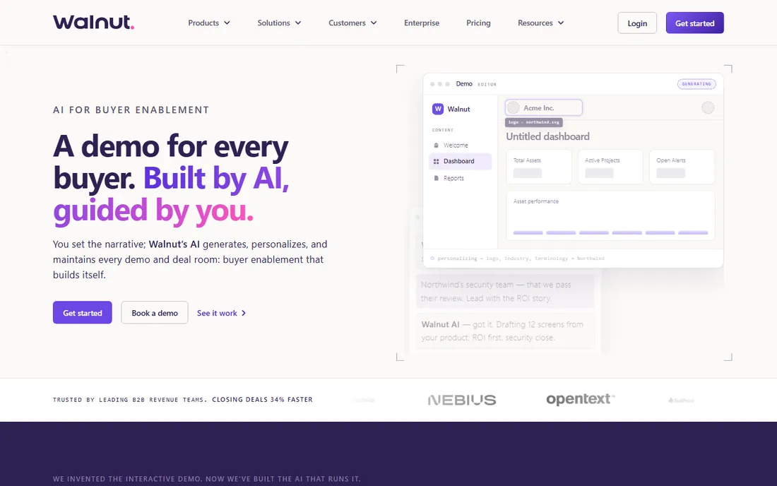 Walnut homepage