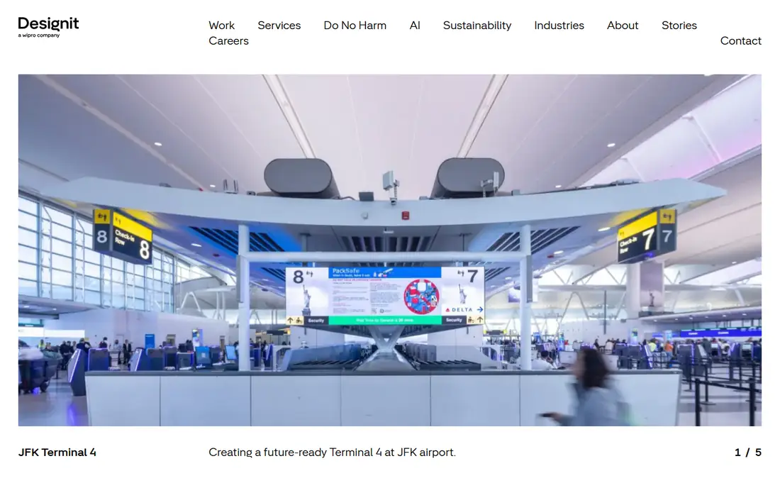 Designit homepage