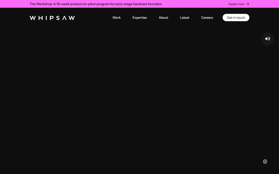 Whipsaw homepage
