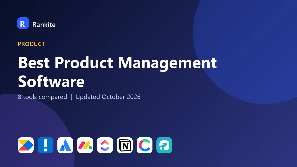 Best Product Management Software in 2026: 8 Tools Compared