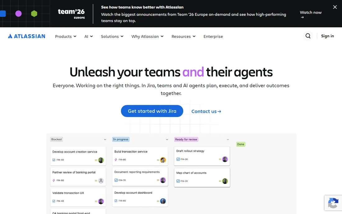 Jira Product Discovery homepage