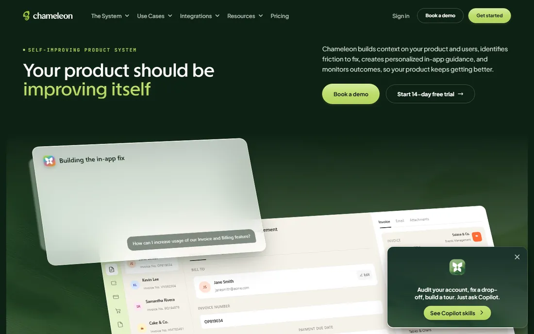 Chameleon homepage