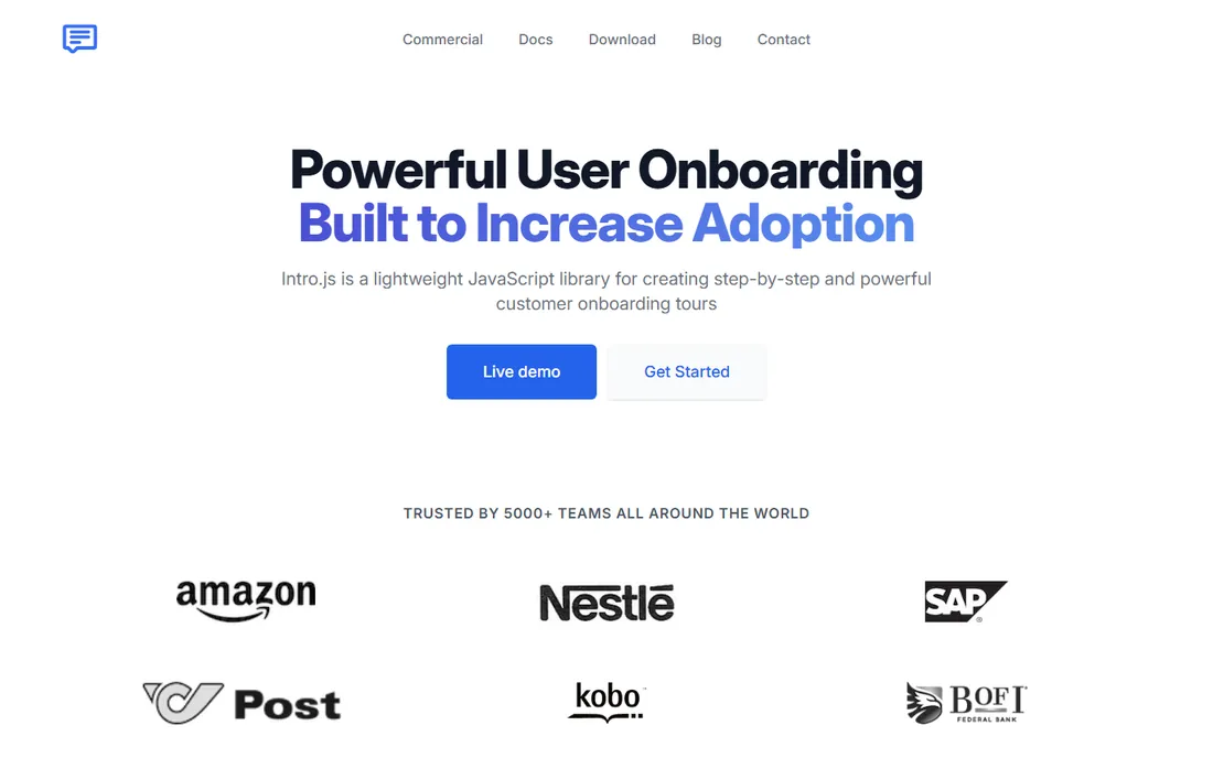 Intro.js homepage