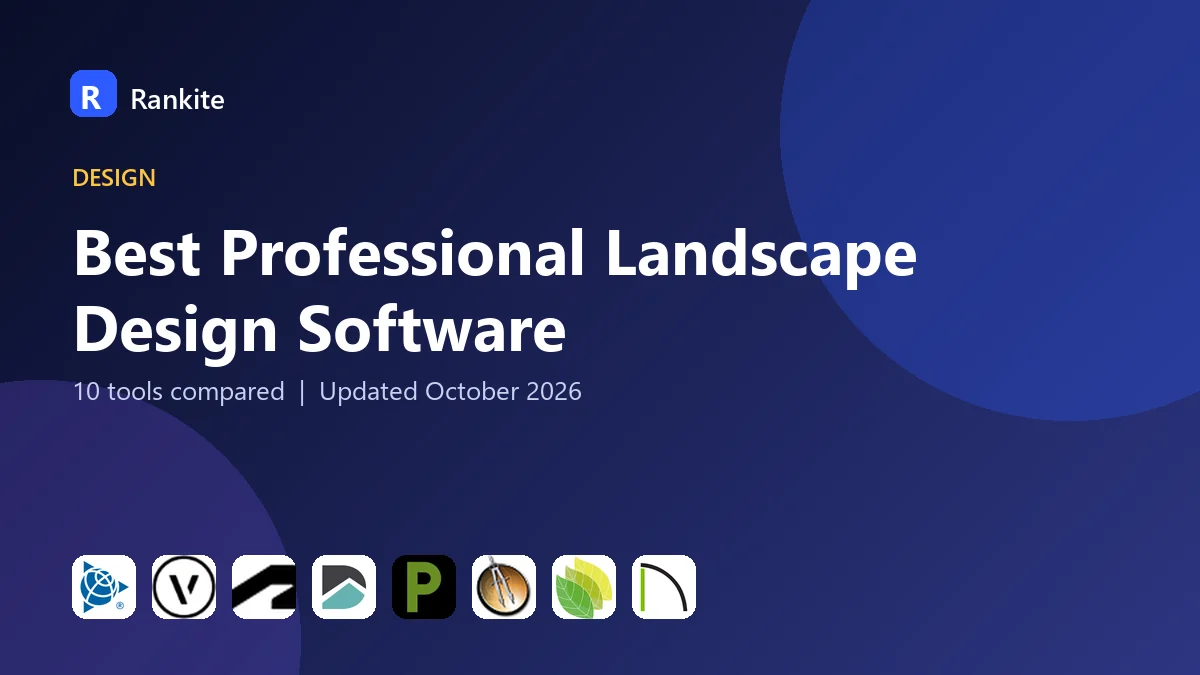 Best Professional Landscape Design Software in 2026: 10 Tools Compared