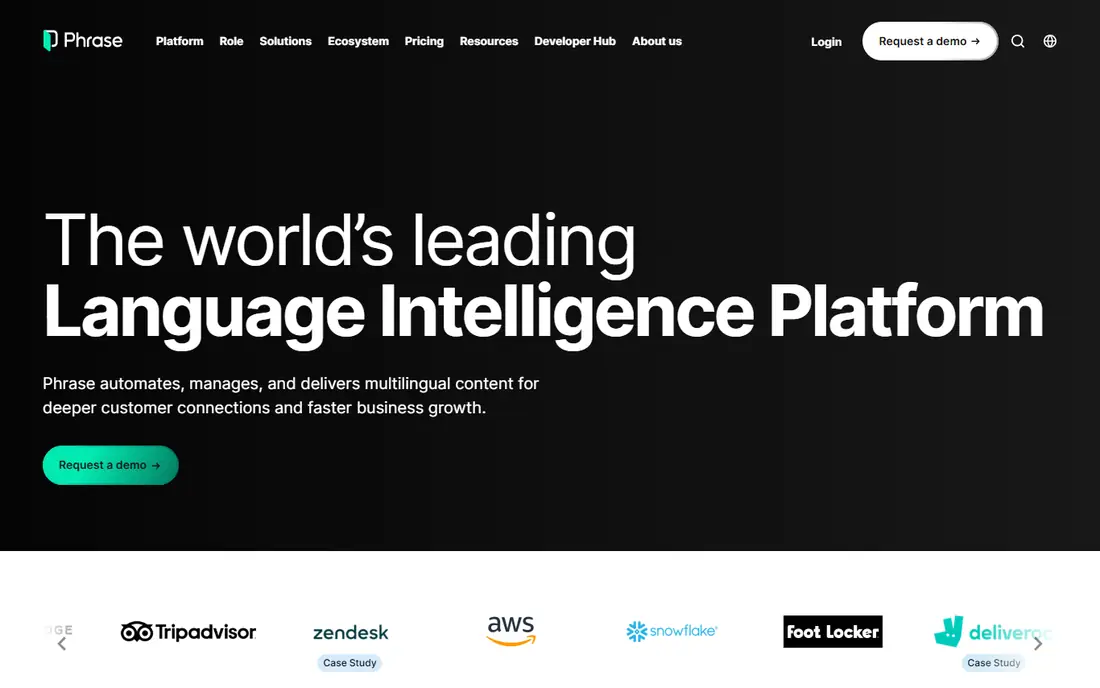 Phrase homepage