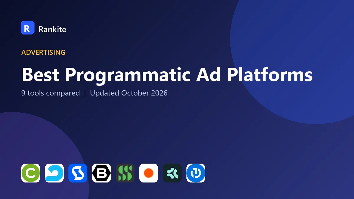 Best Programmatic Ad Platforms in 2026: 9 Tools Compared