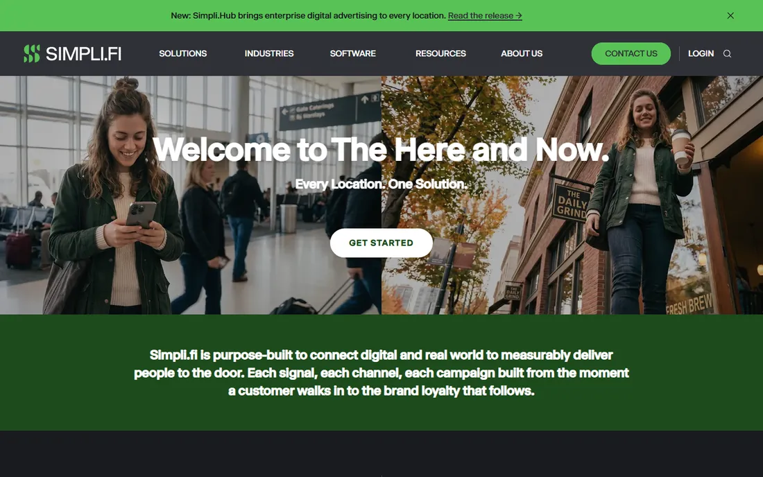 Simpli.fi homepage