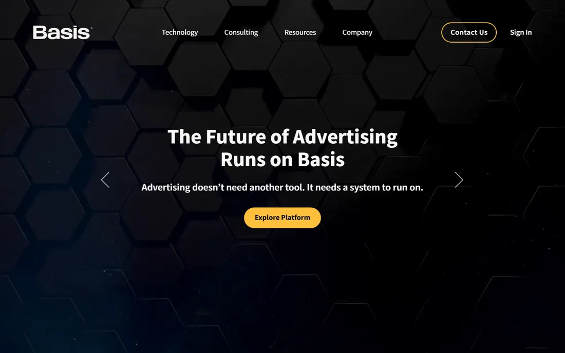 Basis homepage