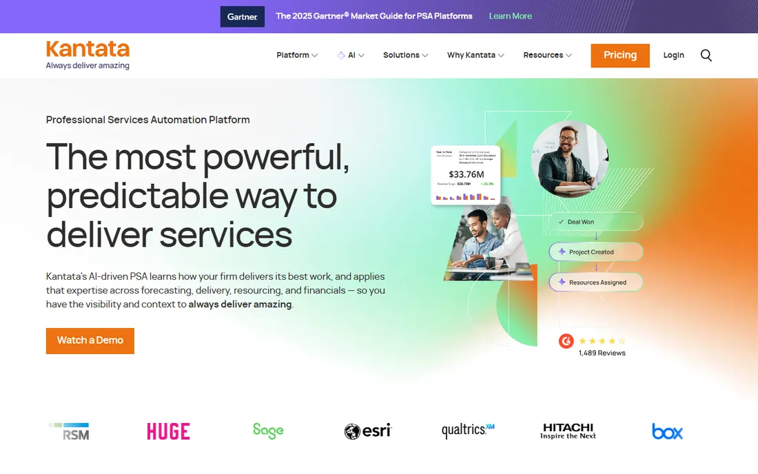 Kantata homepage