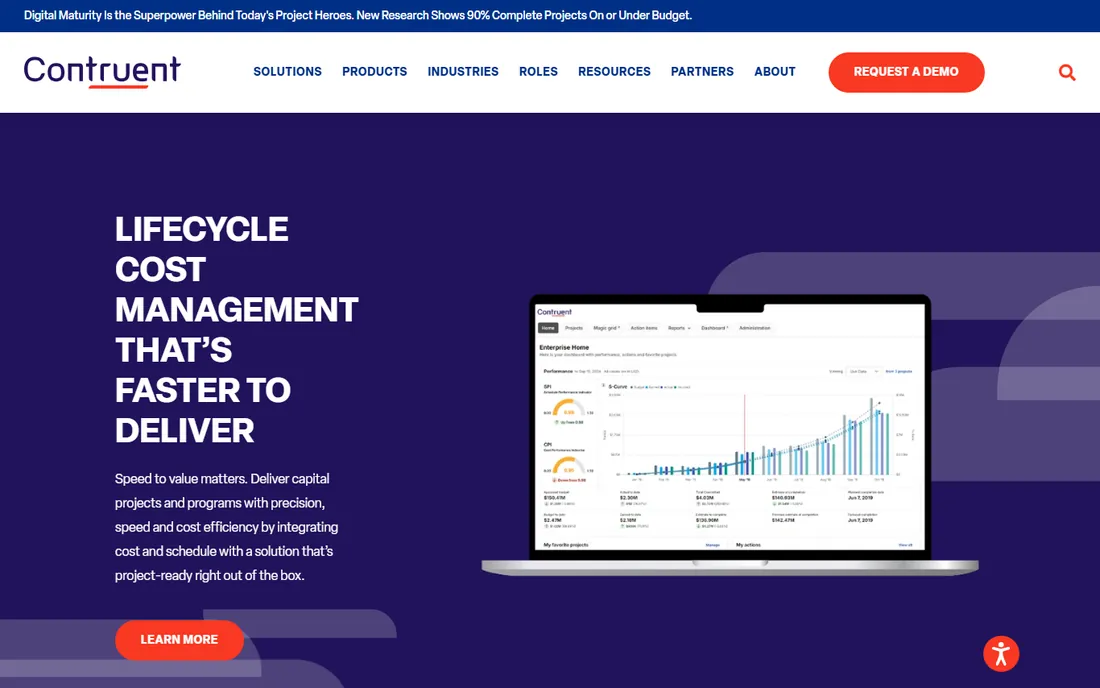 Contruent homepage