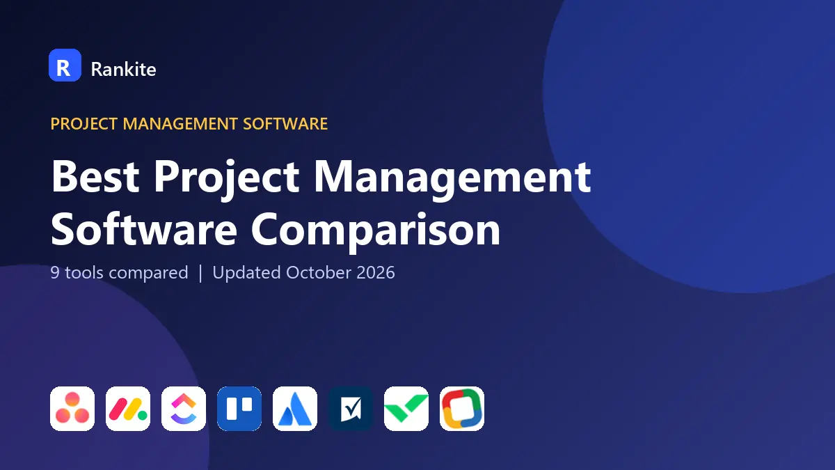 Best Project Management Software Comparison in 2026: 9 Tools Compared