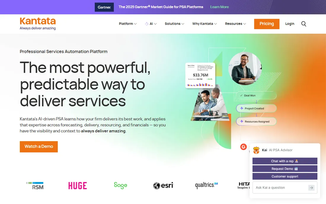 Kantata homepage