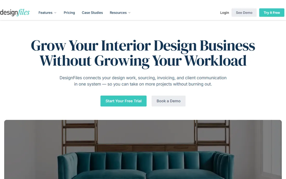 DesignFiles homepage