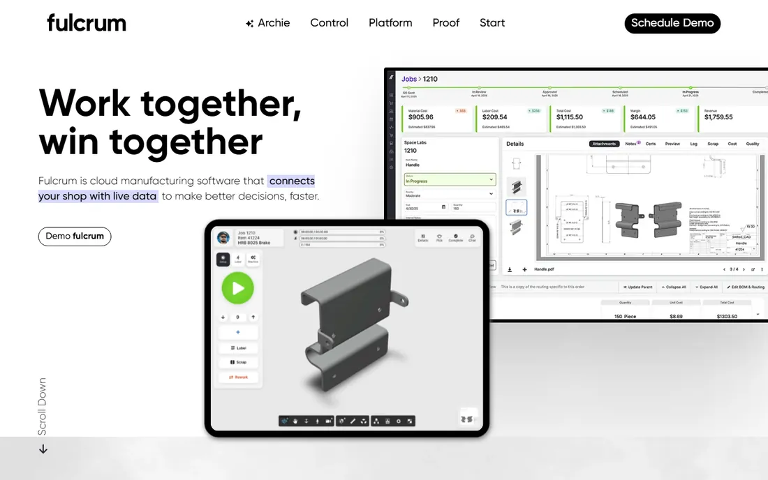 Fulcrum homepage