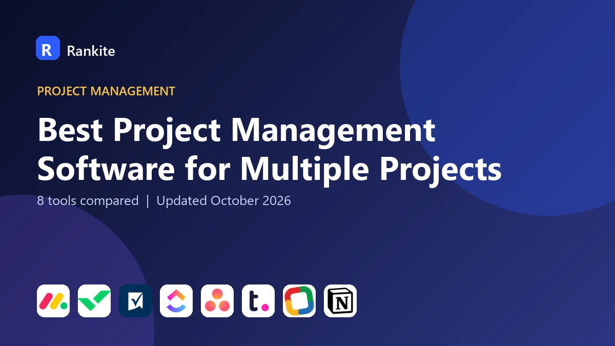 Best Project Management Software for Multiple Projects in 2026: 8 Tools Compared