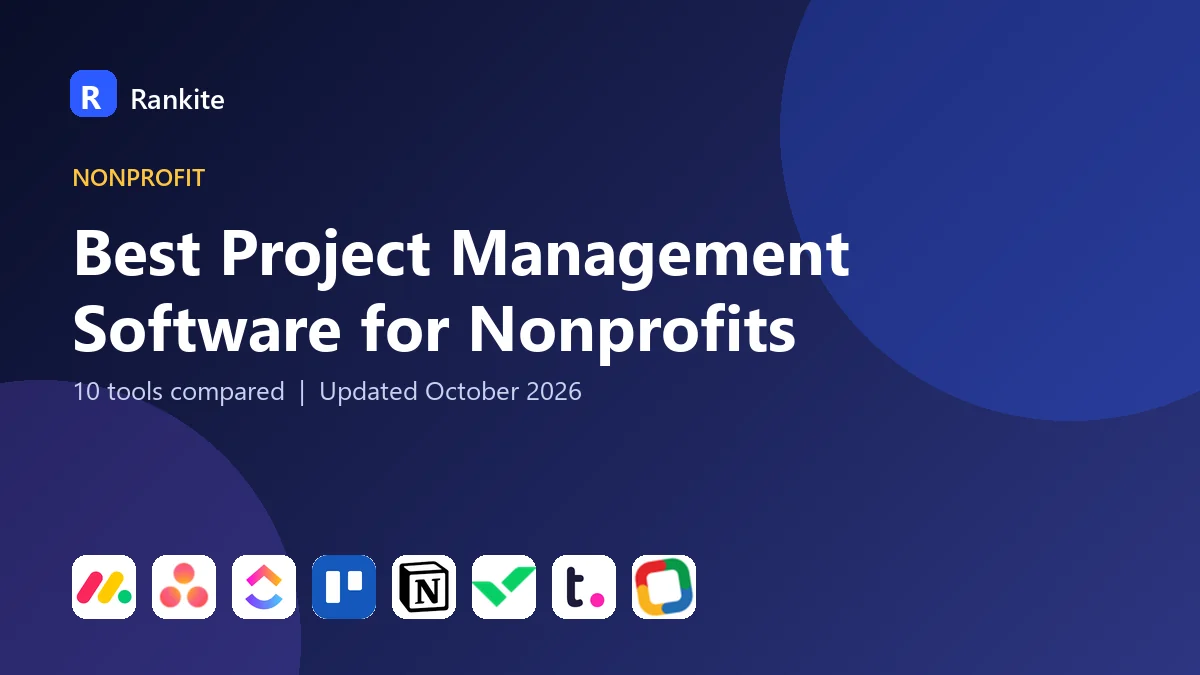 Best Project Management Software for Nonprofits in 2026: 10 Tools Compared