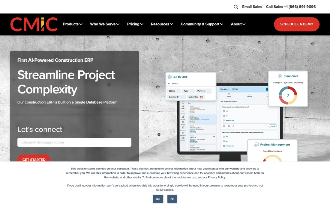 CMiC homepage