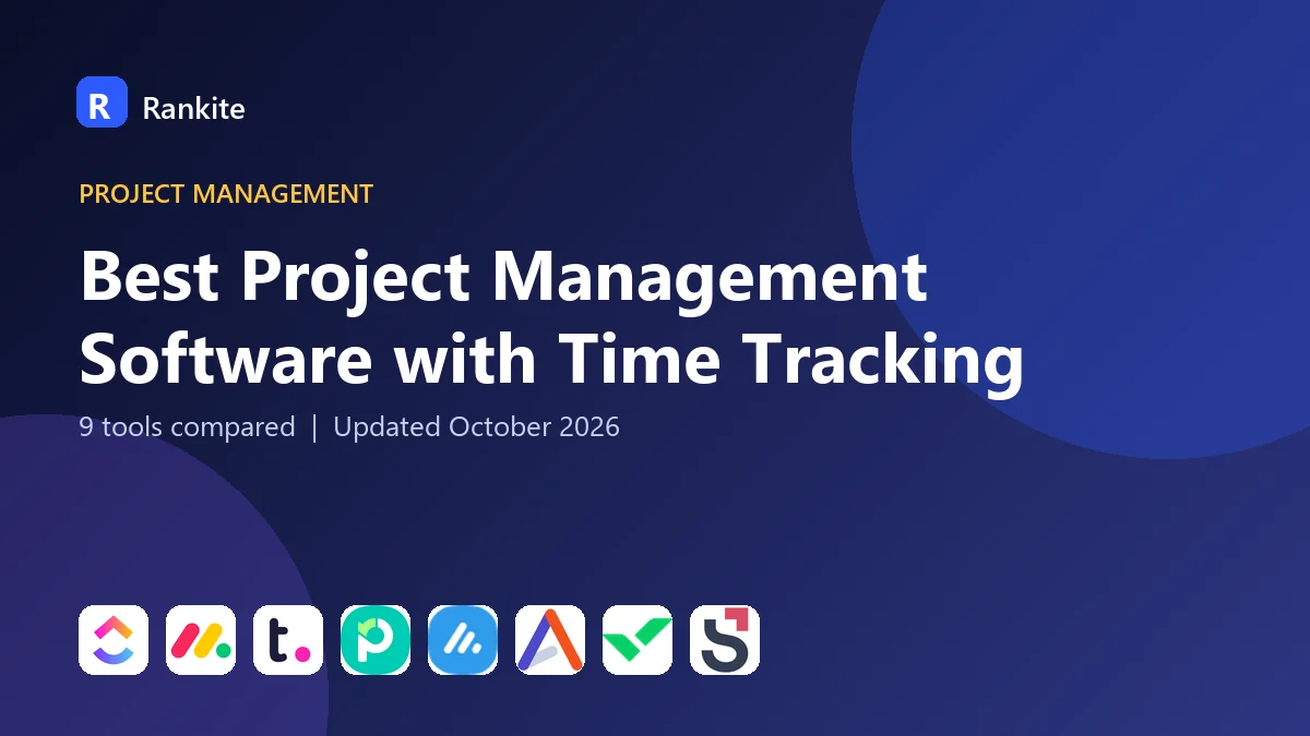 Best Project Management Software with Time Tracking in 2026: 9 Tools Compared