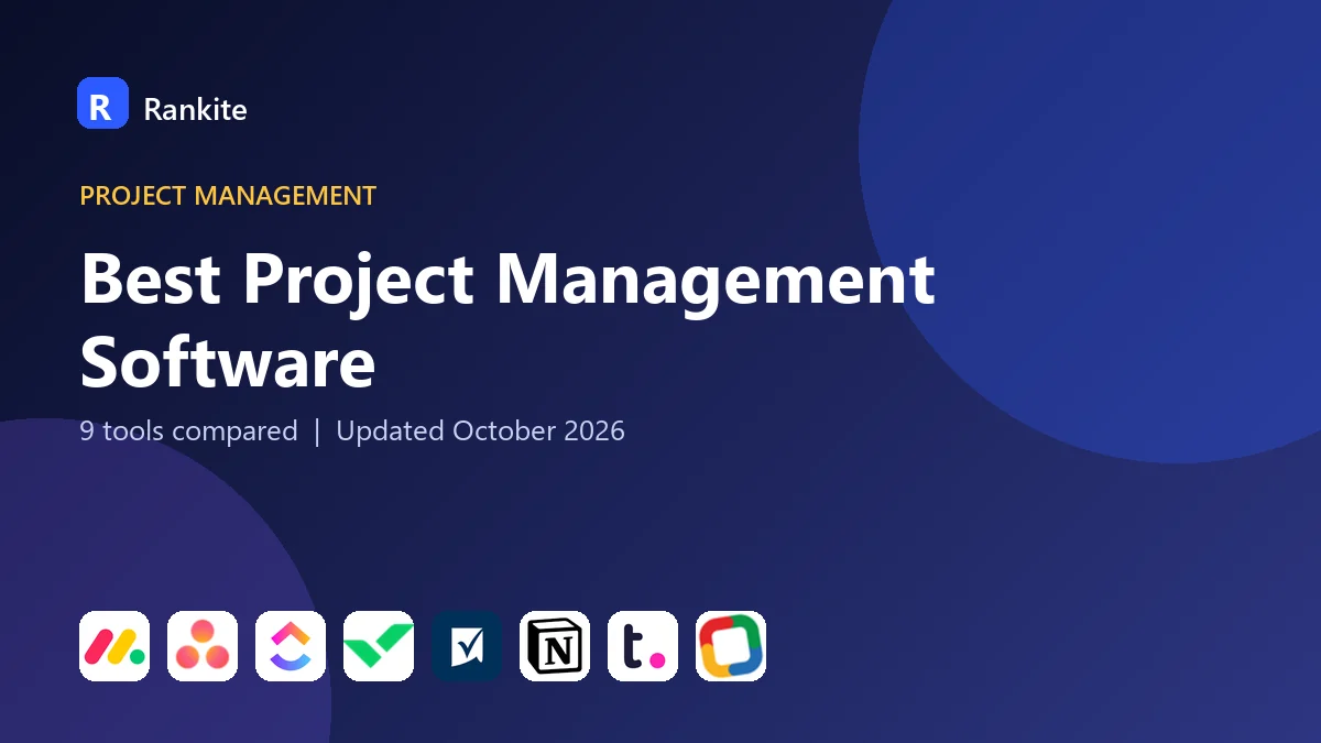 Best Project Management Software in 2026: 9 Tools Compared