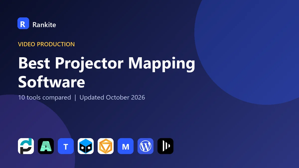 Best Projector Mapping Software in 2026: 10 Tools Compared