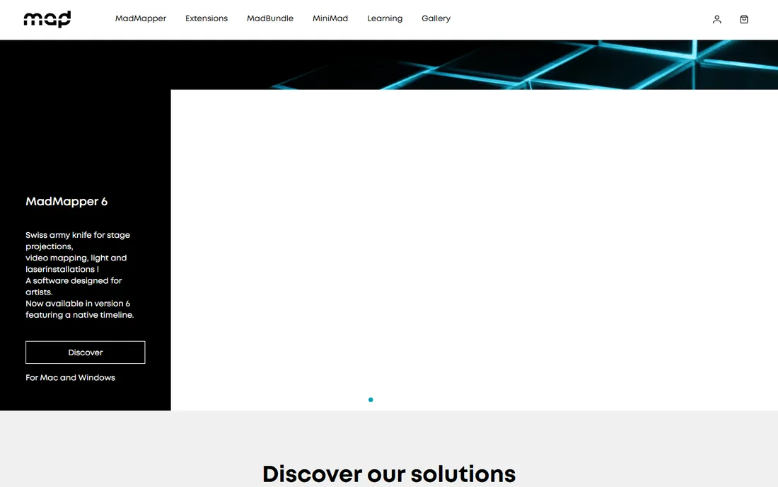 MadMapper homepage