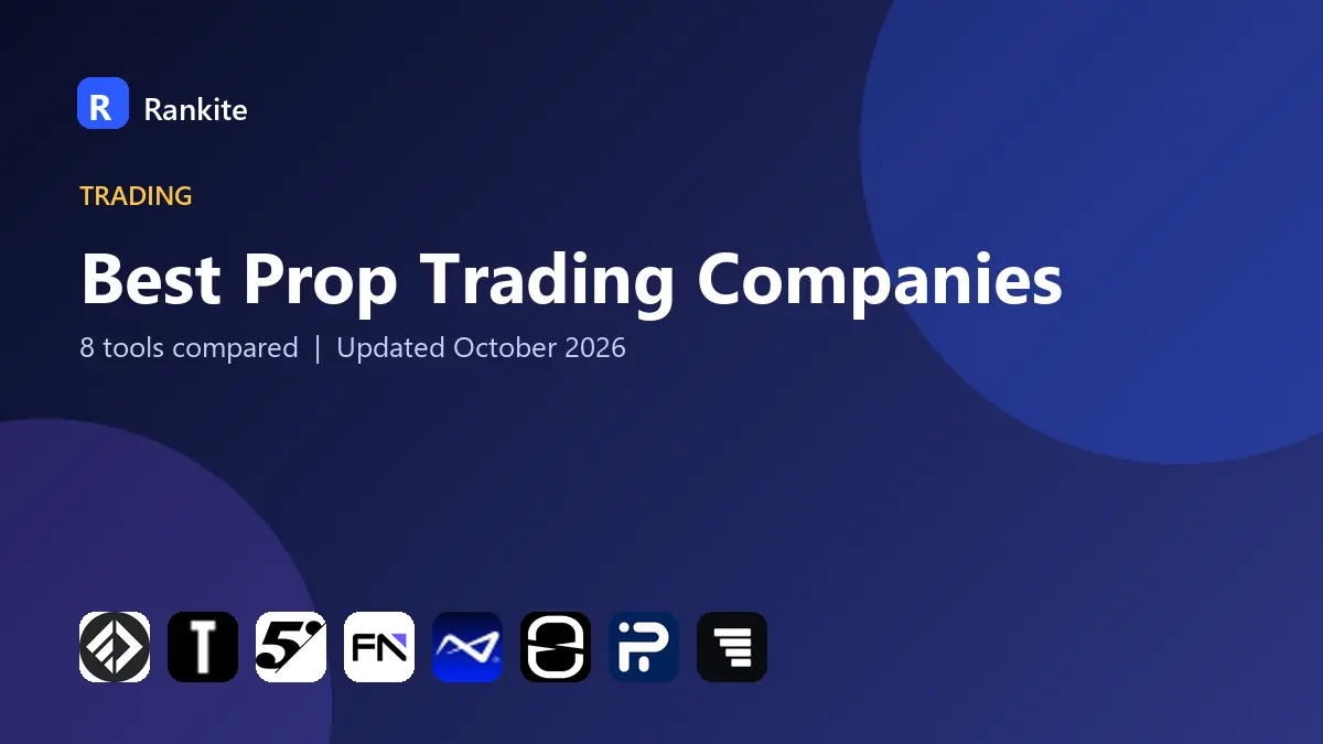 Best Prop Trading Companies in 2026: 8 Firms Compared
