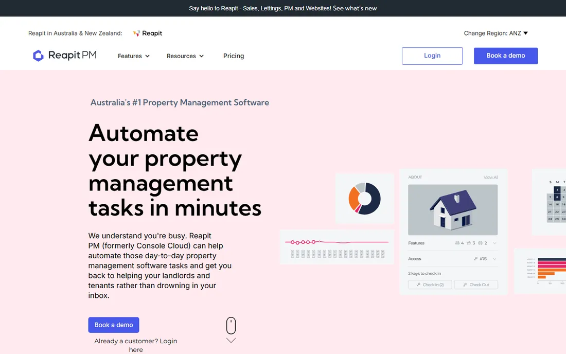 Console Cloud homepage