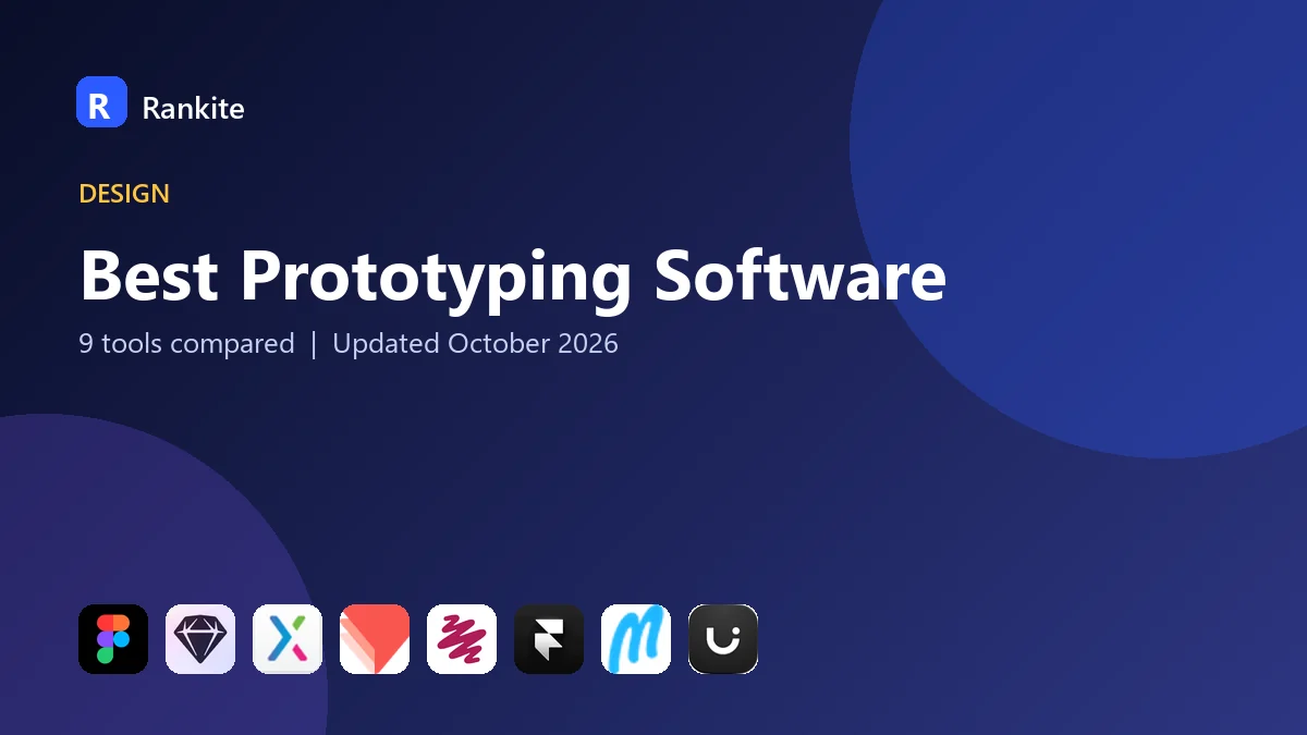 Best Prototyping Software in 2026: 9 Tools Compared