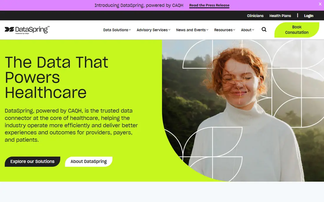 CAQH ProView homepage