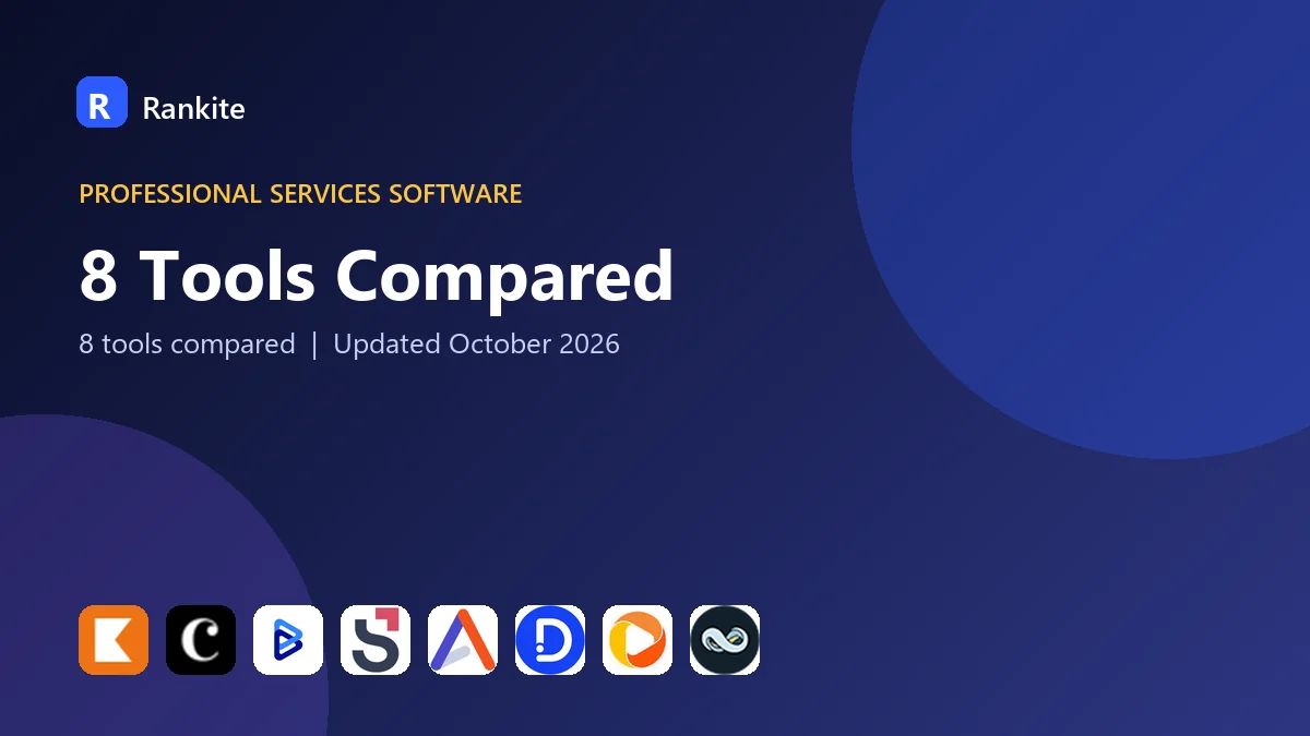 8 Tools Compared: Best PSA Software for Resource Management in 2026