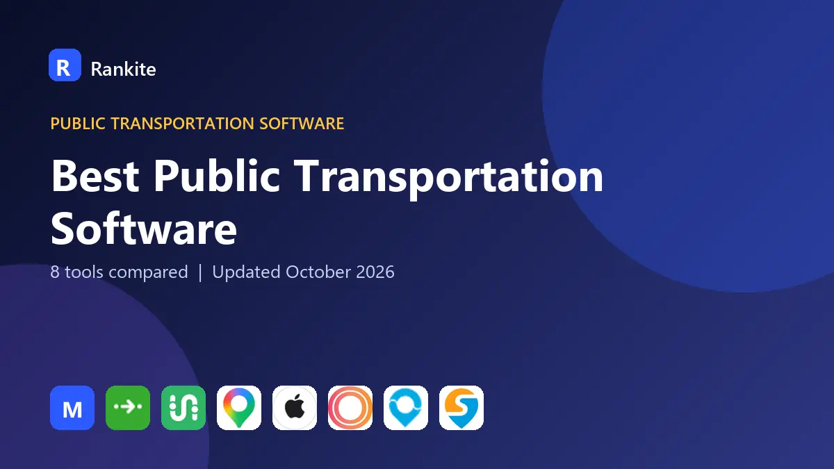 Best Public Transportation Software in 2026: 8 Tools Compared