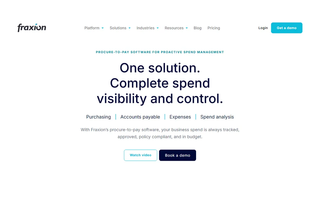 Fraxion homepage