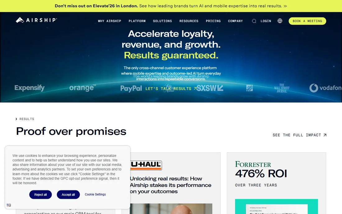 Airship homepage