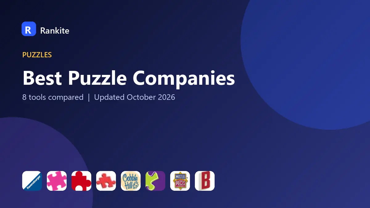 Best Puzzle Companies in 2026: 8 Brands Compared