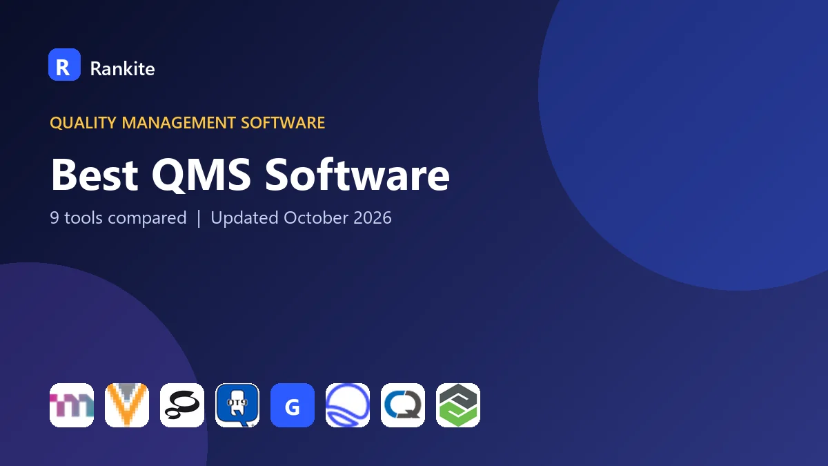 Best QMS Software in 2026: 9 Tools Compared