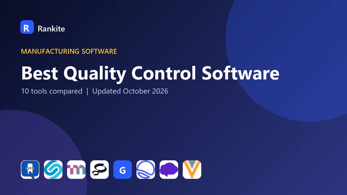 Best Quality Control Software in 2026: 10 Tools Compared