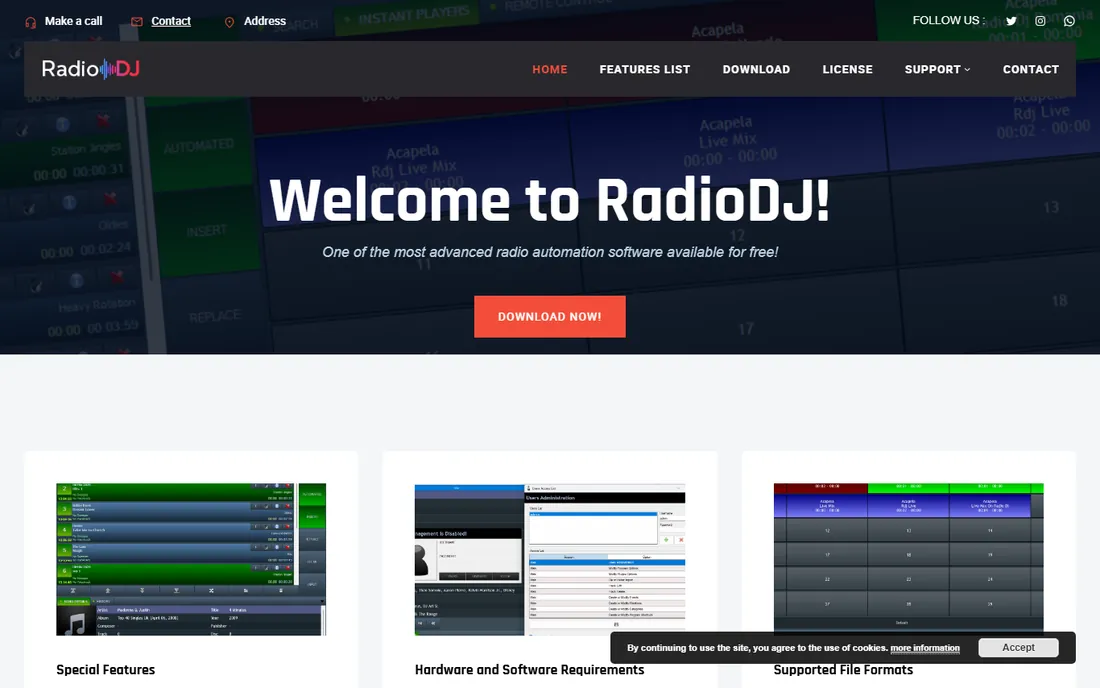 RadioDJ homepage