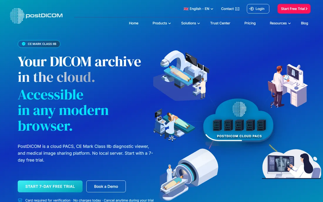 PostDICOM homepage